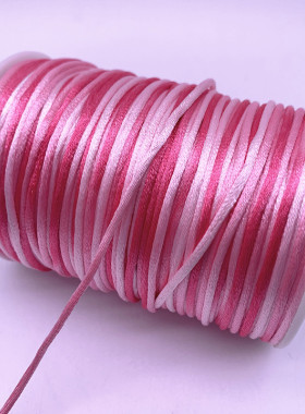 新品New 5yards 2.0mm Gradual Change Colourful ChinesXe Knot