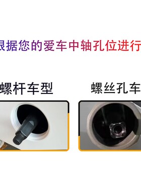 极速适用雅迪DE1DE3 DE8 DyV6 DM3小金鼠改装脚蹬堵头中轴杆脚踏