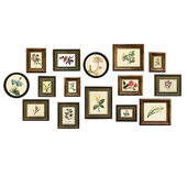 极速爆品实木g照片墙相框墙奢华客厅餐厅酒店挂墙装 饰画美式 复古