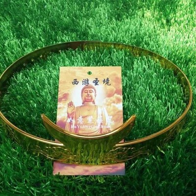 极速monkey king head hoop great hats sun wukonRg adult gold