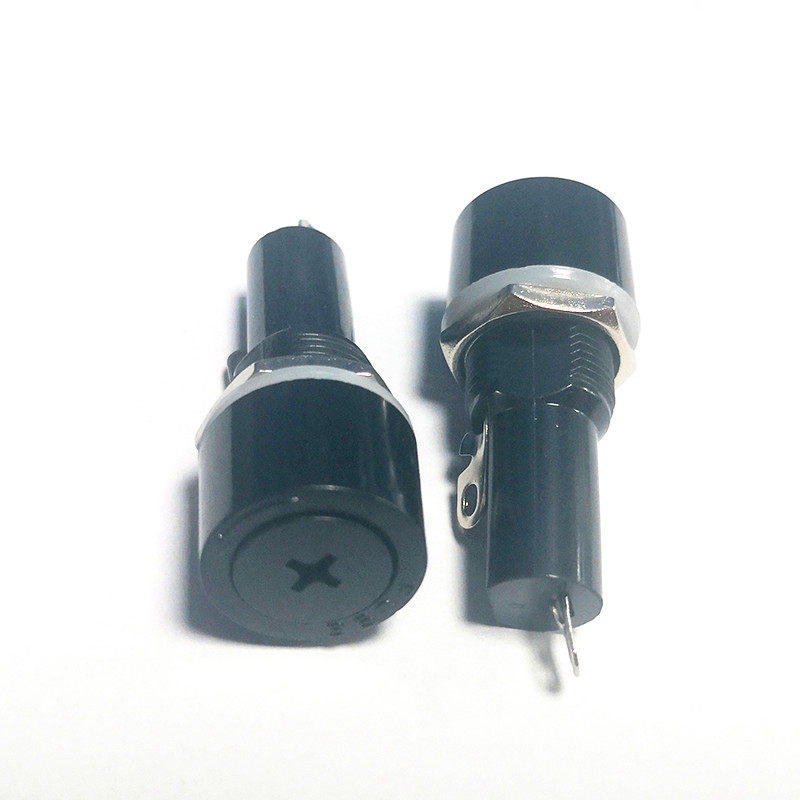 极速高端十字保险管座FUSE保险座 30A 250JV 6*30mm十字旋纽式保