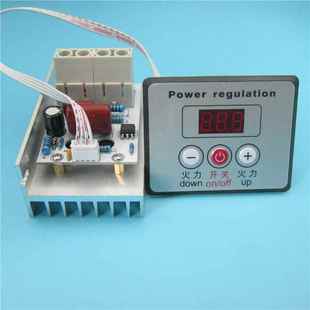 电子 超大功率 数字J调压器 数控 调速 极速10000W 调光 可控硅