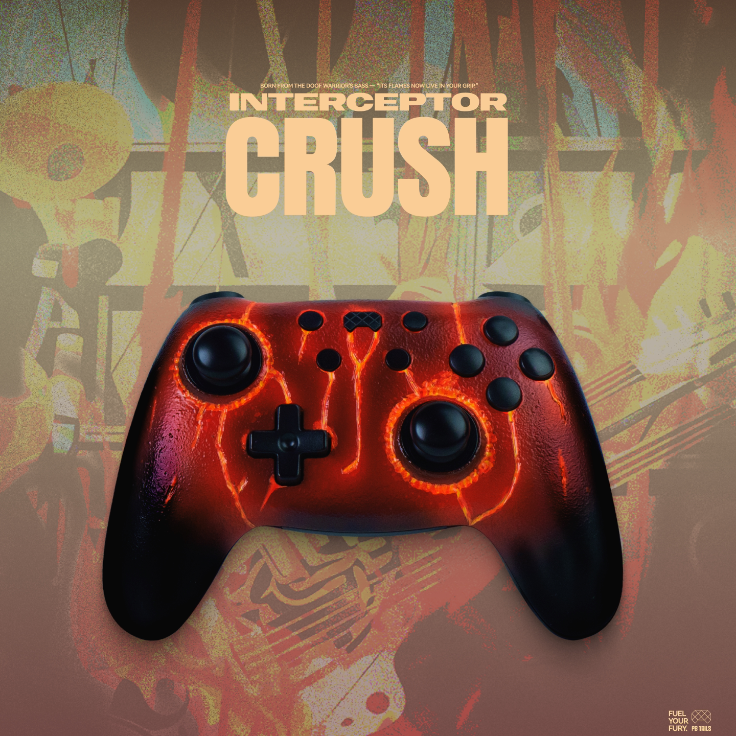 PB TAILS破冰人CRUSH拦截者金属无线游戏手柄madmaxTMR摇杆/蓝牙支持Switch/ns2/电脑pc/手机/电视/Steam