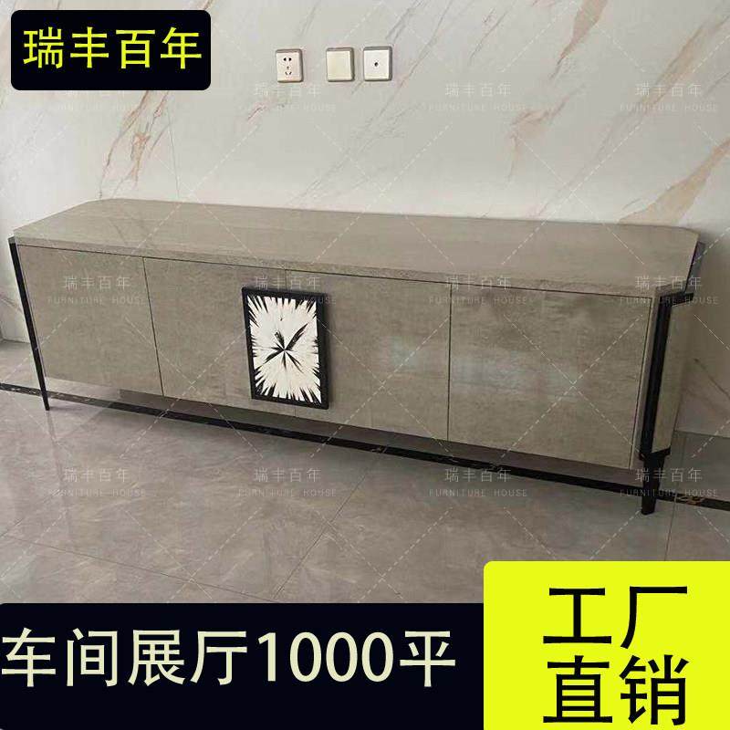 拉卡萨lacasa家具客厅电视柜榉木框架雀眼木皮试听柜洋房高层家具