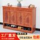 柜家用门口入户换鞋 新中式 实木鞋 柜玄关柜门厅储物柜阳台收纳柜