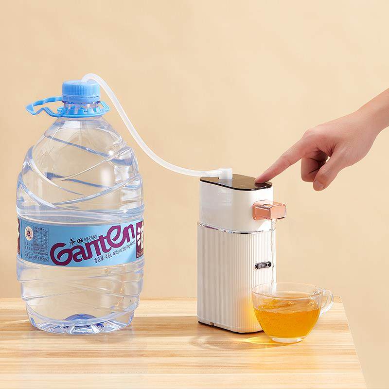 旅行速热即热式饮水机小型便携旅游桌面台式桶装矿泉水加热器迷你