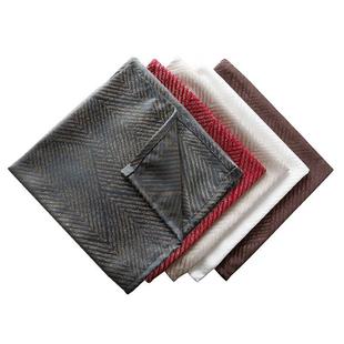 高档酒店西餐厅口布花折花擦杯布样板房餐巾布围脖子会所餐桌方巾