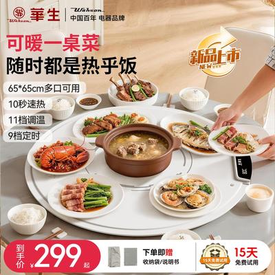 华生柔性暖菜板热菜神器