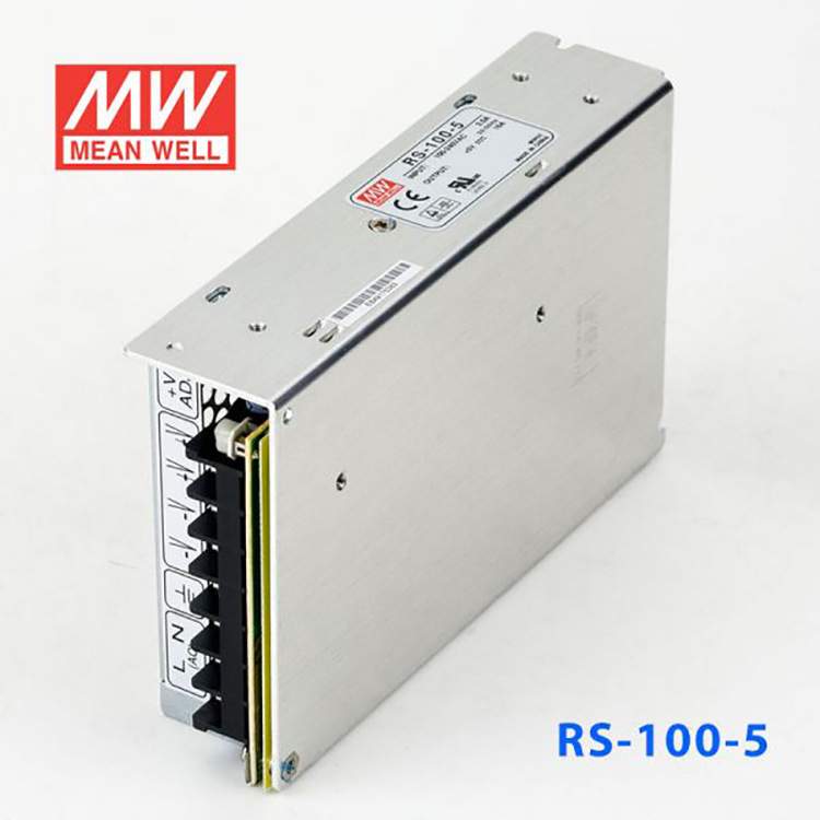 明纬开关电源RS-100-5V16A12V8.5A15V24V4.5A48稳压驱动NES替