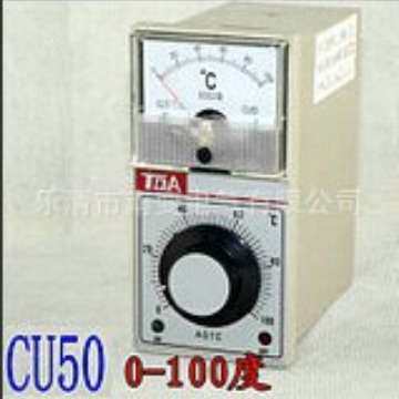 TDA-8002 CU50型50度温控仪8301 8302温度控制器指针表温度调节仪