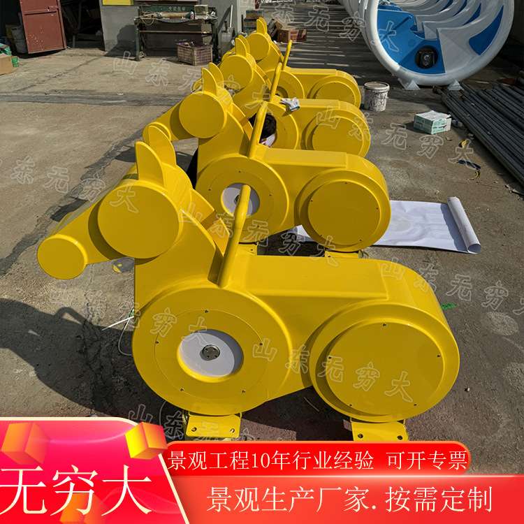 网红单车喷泉公园脚踩喷水设备 景区发光单车不锈钢互动装置