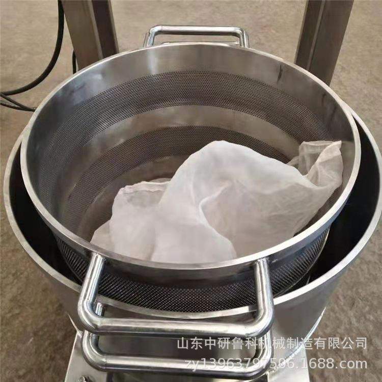 鲁科液压式酸白菜压汁机 玫瑰花菊花机压榨汁机 鸡油渣压榨机