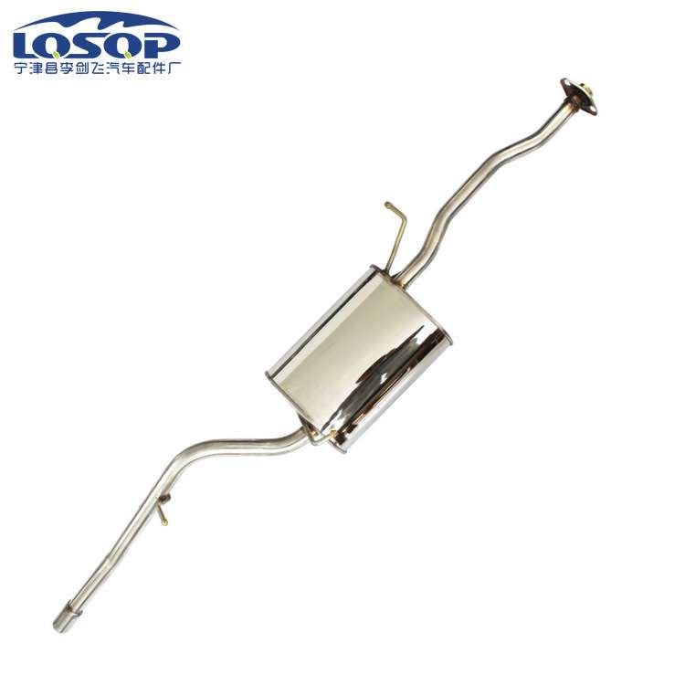汽车消声器 适用于佳宝 6371 v52扁包后节静音排气管汽车消声器