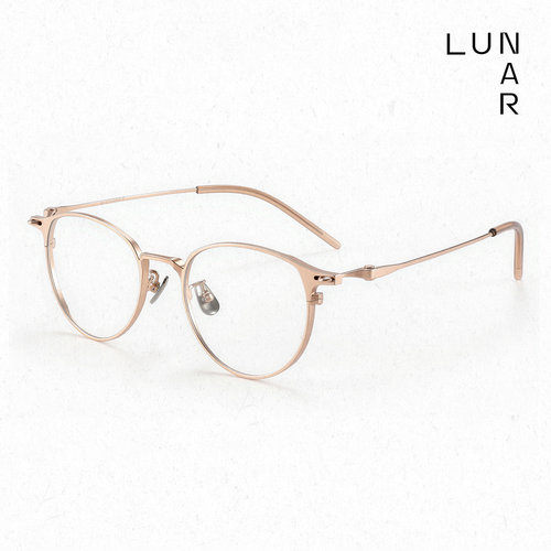 LUNAR纯钛复古高度数友好眼镜框