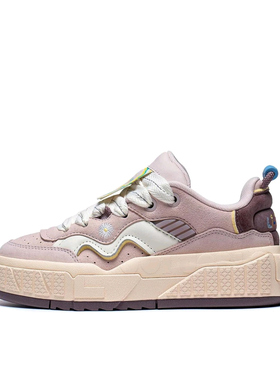 LiNing李宁001Unblock 耐磨防滑回弹低帮女款紫色AGCT096-3