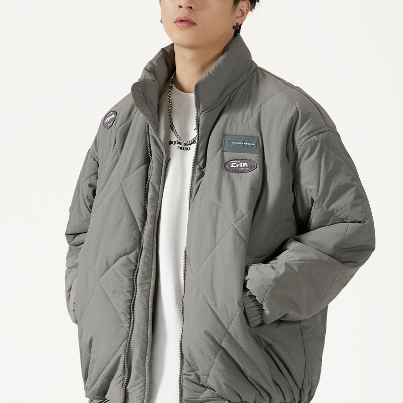 2025潮牌日系立领棉衣