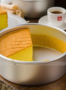 极速六寸蛋糕模具活底八寸6英寸8英寸阳极烤箱圆形U戚风模铝合金
