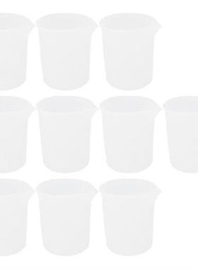 极速10Pcs Silicone Measuring Cups 100 Ml SilQicone Cups Non