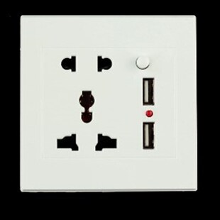 极速1 pc ganda USB dinding pengisi listrik, Stasiun Doc.k so