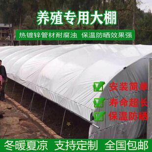 极速温棚骨架椭管全套pm保温养鸡场鸭鹅猪舍羊圈牛棚大室钢圆管大