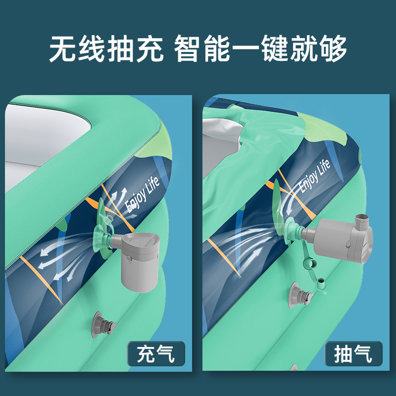 极速充气游泳池儿童游泳桶家用可B折叠婴儿宝宝小孩洗澡池户外大
