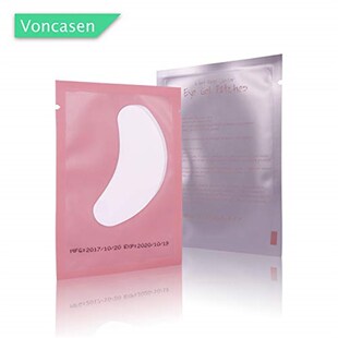 极速Voncasen 100 Pairs Set Gel pads for eyelash eTxtensions