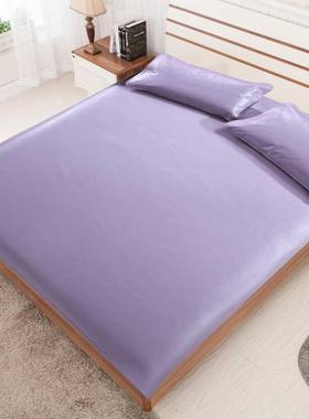 极速牛皮凉席1.5M纯色软席三件套1.8米硬席子 紫O灰色 1.8m6英尺