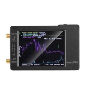 极速NanoVNA-H 2.8寸失量网络天线分析仪10KHVz-1.5GHz