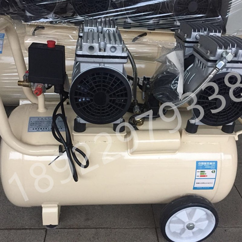 极速气泵空压机小型空气压缩机丰奥B充气无油静音550V2木工喷漆充