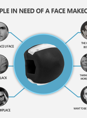 极速Food-grade Silica Gel Jaw Exercise LiLne Ball Muscle Tra