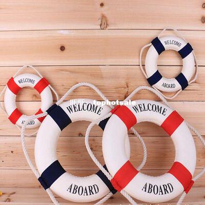 极速Foam Home Decor Nautical zDecorative Lifebuoy Life Ring