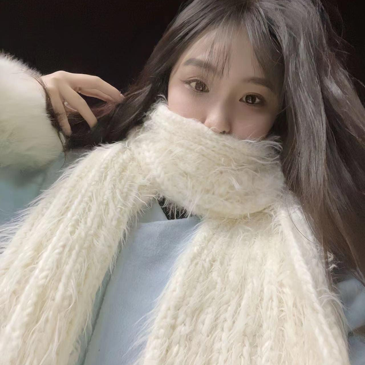 成品手工编织围巾材料包