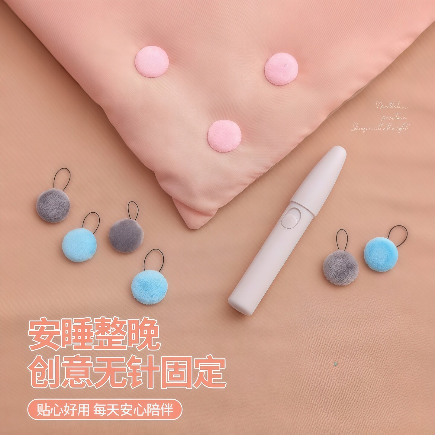 床单被套防滑无针固定器