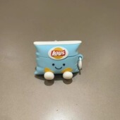 可爱立体薯片小人适用华为freebuds se3 6耳机壳se2保护套5i蓝牙pro4硅胶软壳4e小众clip耳夹耳机保护壳6i新款