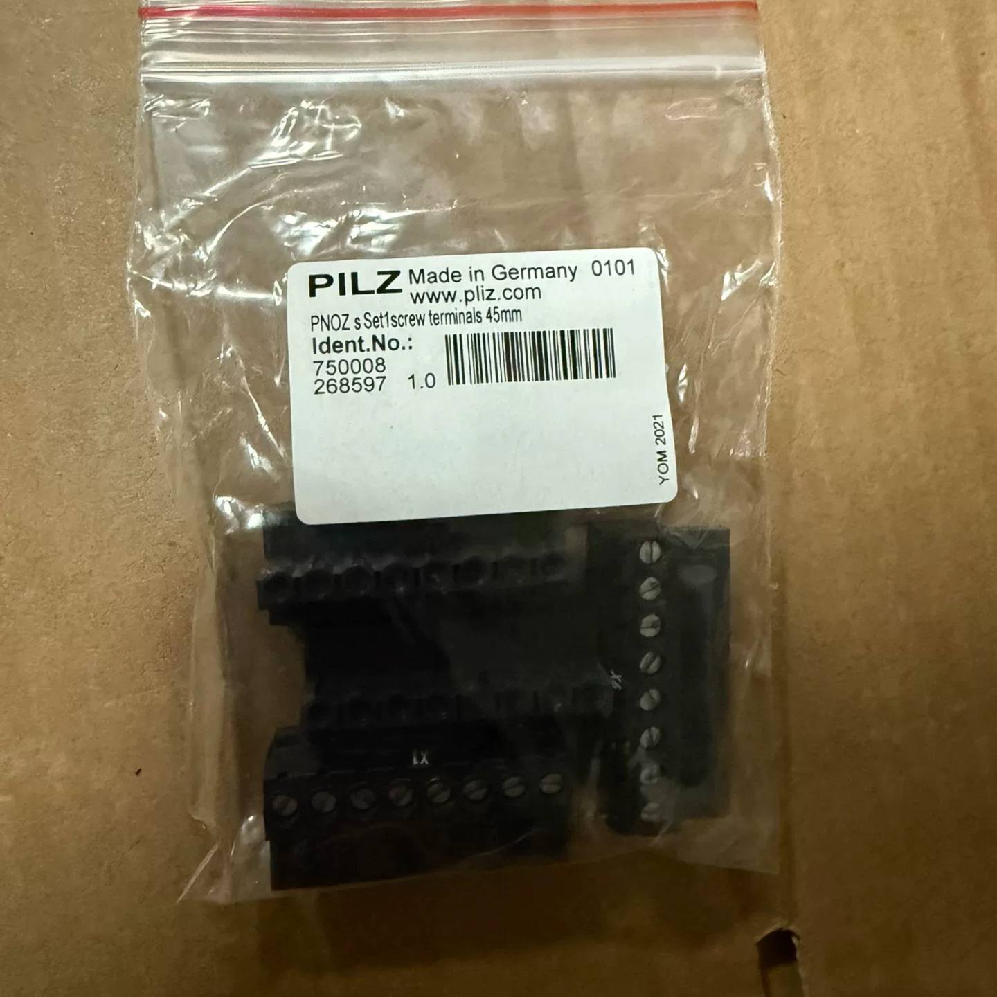 可维修750008 PILZ，正品皮尔磁接线端子各一套标价