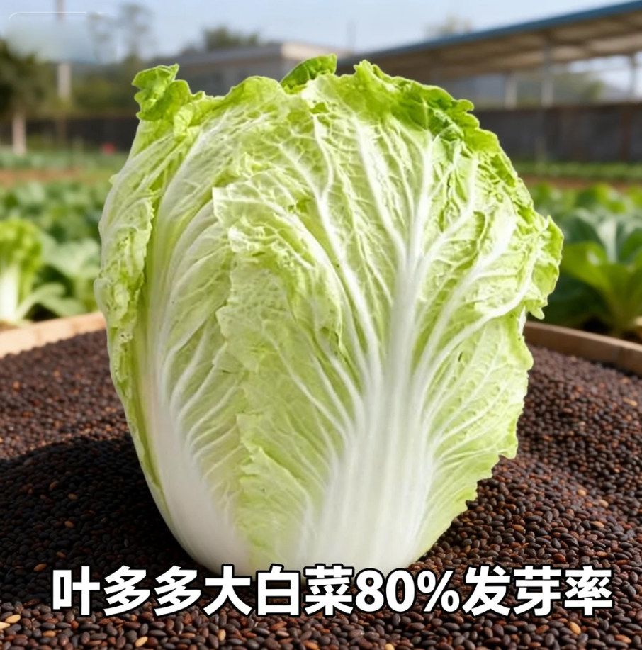 5包早熟5号大白菜种子秋季大白菜包心菜种籽蔬菜有机肥秋播旱耐寒