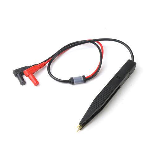 贴片万用电表笔线测试夹SMD电容电阻器LCR电感电子元件镊子式表笔