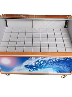 南宁新款推拉门抽屉烟柜便利店烟酒店烟草公司终端展示柜带轮有灯