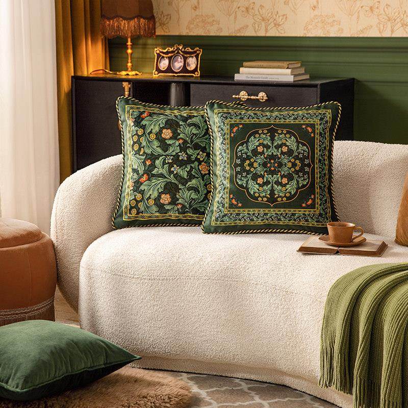 范居态度绿芜沙发抱枕客厅靠垫现代轻奢高级感靠背垫绿色靠枕套,居家布艺,靠垫/抱枕,淘宝优惠券,粉丝福利购,淘宝优惠卷