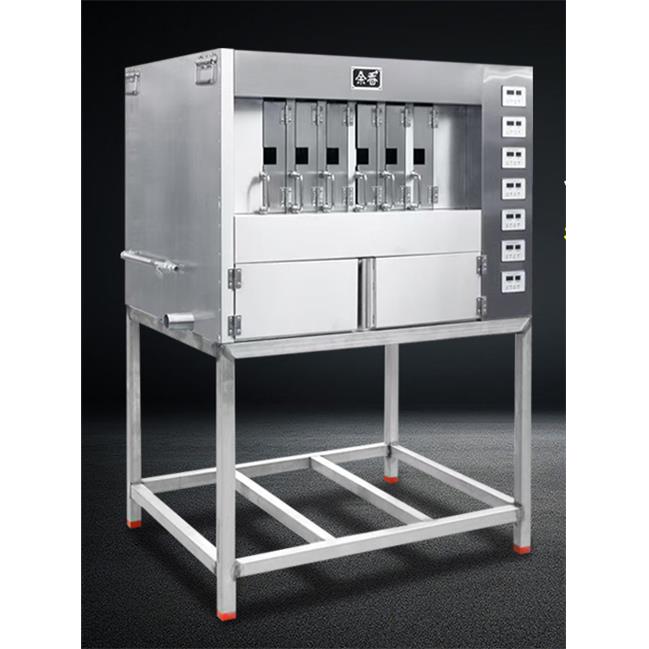 余香竖款电烤鱼炉商用智能自动控温烤鱼店烤鱼设备烤肉炉电烤炉