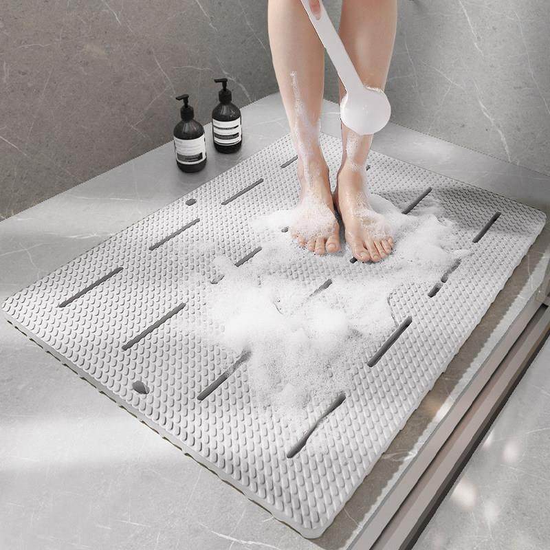 泡沫地垫浴室防滑垫淋浴房家用厕所门口加厚垫隔水卫生间洗澡脚垫