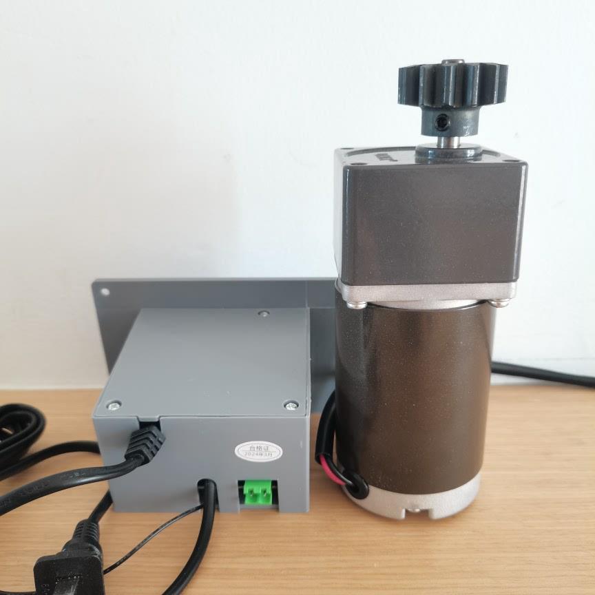 直流减速电机控制器面板餐桌转盘遥控开关12V24V可调速