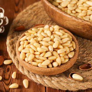 有禾松籽仁甄选长白山原始森林红松籽无壳免剥原香内含独立小袋