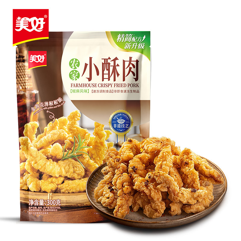 美好农家小酥肉加热即食解馋酥肉