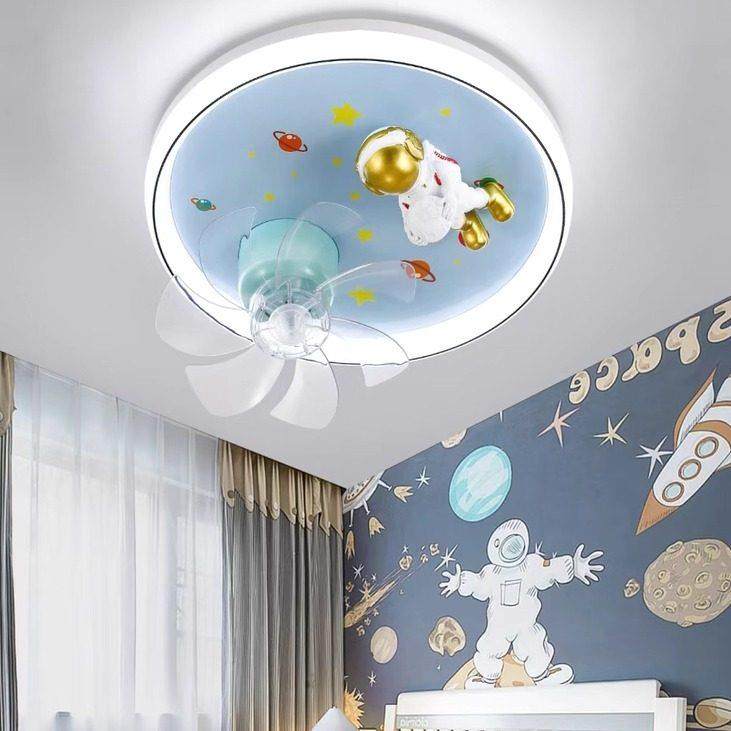 儿童房卧室吊扇灯2025年新款全光谱护眼led男孩女孩家用吸顶灯,家装灯饰光源,风扇灯,淘宝优惠券,粉丝福利购,淘宝优惠卷
