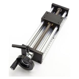 ETH1204手动直线滑台模组精密手轮滚珠丝杠工业自动化