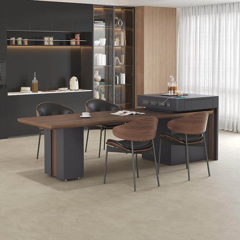 意式极简岩板岛台餐桌一体家用可伸缩2024新款轻奢多功能岛台餐桌,住宅家具,岛台餐桌,淘宝优惠券,粉丝福利购,淘宝优惠卷