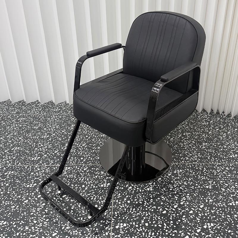 网红理发店椅子潮美发椅发廊专用剪发椅可升降座椅放倒烫染理容椅