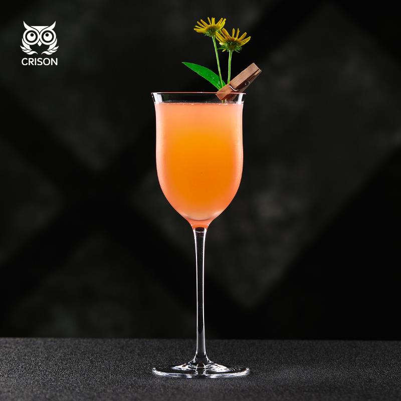 CT2902 CRISON无铅水晶玻璃高脚鸡尾酒杯闻香杯品酒调酒杯子酒吧