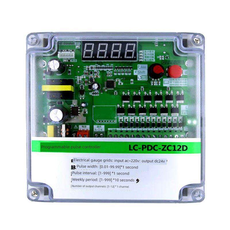 可编程脉冲控制器1-120通道24/220V布袋除尘器电磁脉冲阀清灰控制